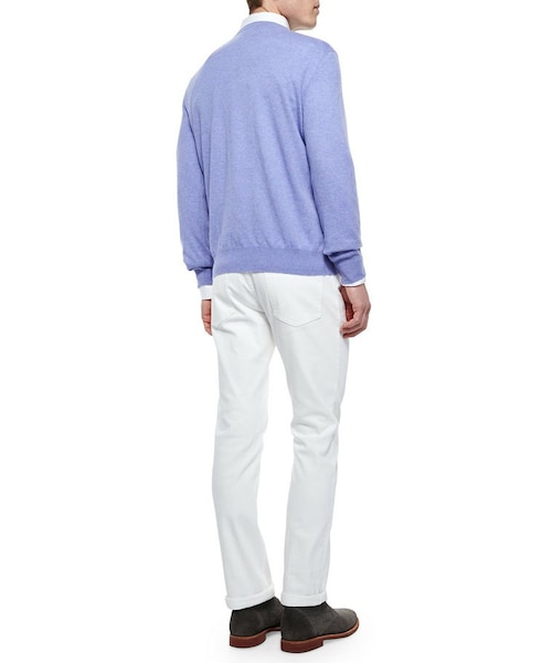 ZEGNA（ゼニア）の「Ermenegildo Zegna Premium Cashmere V-Neck 