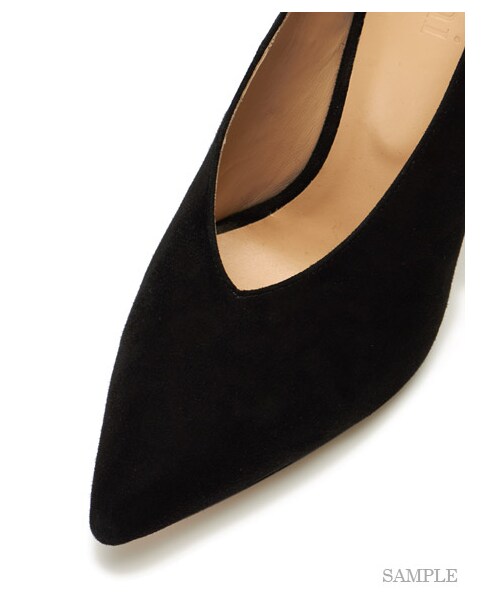 emmi（エミ）の「【emmi atelier】ヒールパンプス（パンプス・レディース・GRY/BLK/MNT・36/37/38）」の7枚目の写真