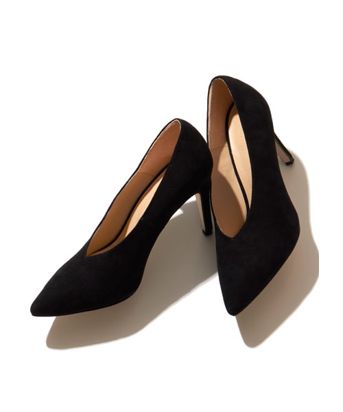 emmi（エミ）の「【emmi atelier】ヒールパンプス（パンプス・レディース・GRY/BLK/MNT・36/37/38）」の2枚目の写真