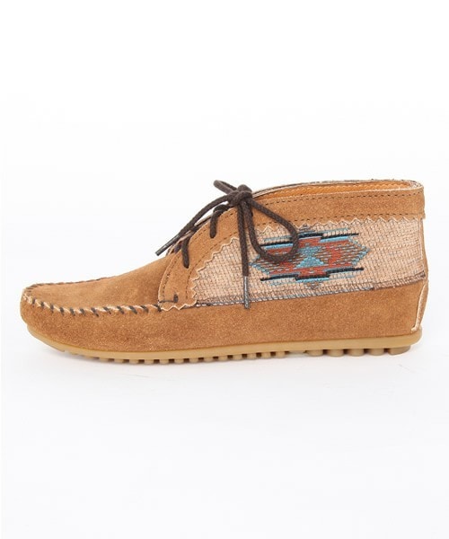Minnetonka(ミネトンカ)の「【MINNETONKA】エルパソ アンクルブーツ (823400)(ブーツ・レディース・ブラック/ブラウン/ベージュ・35/36/37/38)」の4枚目の写真