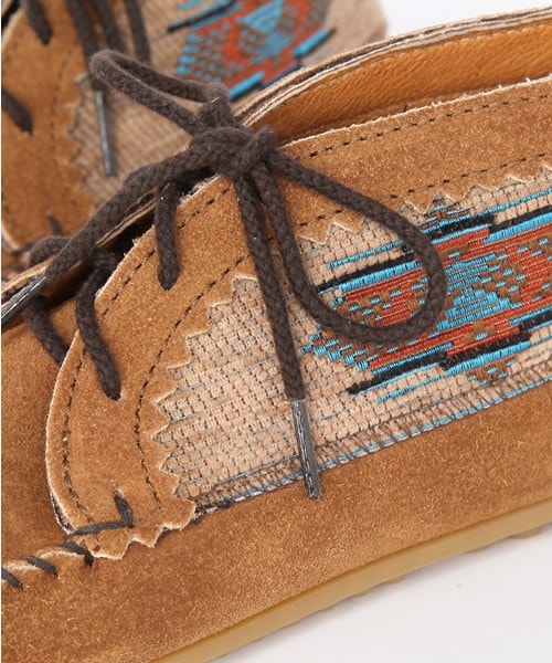 Minnetonka(ミネトンカ)の「【MINNETONKA】エルパソ アンクルブーツ (823400)(ブーツ・レディース・ブラック/ブラウン/ベージュ・35/36/37/38)」の9枚目の写真