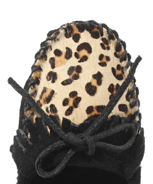 Minnetonka(ミネトンカ)の「【MINNETONKA】レオパードスエードモカ (821602)(パンプス・レディース・ブラック/ブラウン/ベージュ・35/36/37/38)」の7枚目の写真