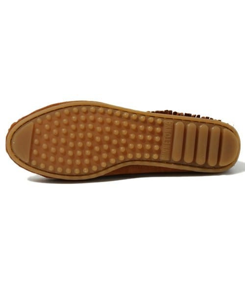 Minnetonka（ミネトンカ）の「【MINNETONKA】フリンジモカ　（821605）（モカシン/デッキシューズ・レディース・ブラック/ブラウン/キャメル・35/36/37/38）」の5枚目の写真