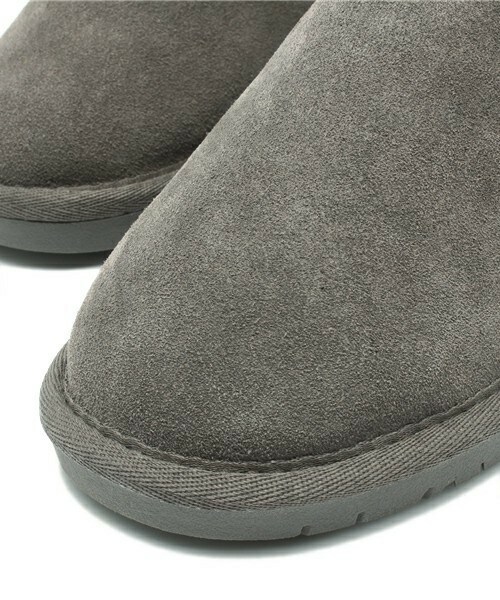 BEACH FEET(ビーチフィート)の「【BEACH FEET】ファー ミニ ムートン (833004)(ブーツ・レディース・ブラック/グレー/ダークブラウン・35/36/37/38)」の8枚目の写真