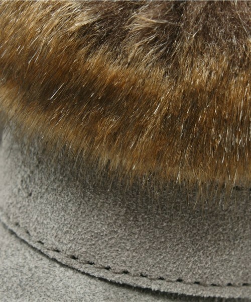 BEACH FEET(ビーチフィート)の「【BEACH FEET】ファー ミニ ムートン (833004)(ブーツ・レディース・ブラック/グレー/ダークブラウン・35/36/37/38)」の12枚目の写真