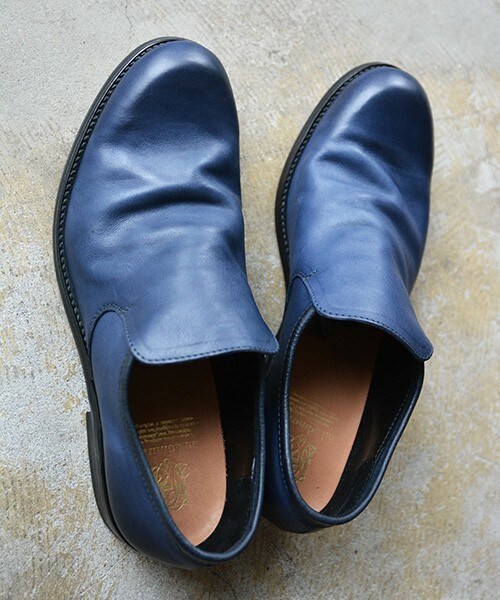 nil admirari（ニルアドミラリ）の「【nil admirari】 Drape 2015SS（ドレスシューズ・メンズ・ブラック/グレー/ブルー・40/41/42/43）」の3枚目の写真