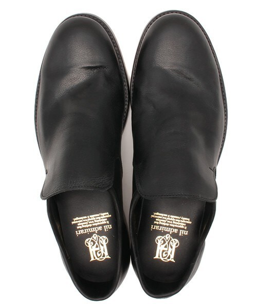 nil admirari（ニルアドミラリ）の「【nil admirari】 Drape 2015SS（ドレスシューズ・メンズ・ブラック/グレー/ブルー・40/41/42/43）」の14枚目の写真