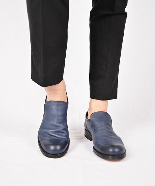 nil admirari（ニルアドミラリ）の「【nil admirari】 Drape 2015SS（ドレスシューズ・メンズ・ブラック/グレー/ブルー・40/41/42/43）」の4枚目の写真