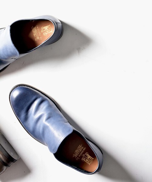 nil admirari（ニルアドミラリ）の「【nil admirari】 Drape 2015SS（ドレスシューズ・メンズ・ブラック/グレー/ブルー・40/41/42/43）」の5枚目の写真