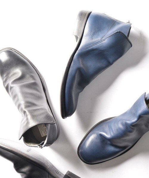 nil admirari(ニルアドミラリ)の「【nil admirari】 Short Back Zipper 2015SS(ブーツ・メンズ・ブラック/ブルー・40/41/42/43)」の3枚目の写真