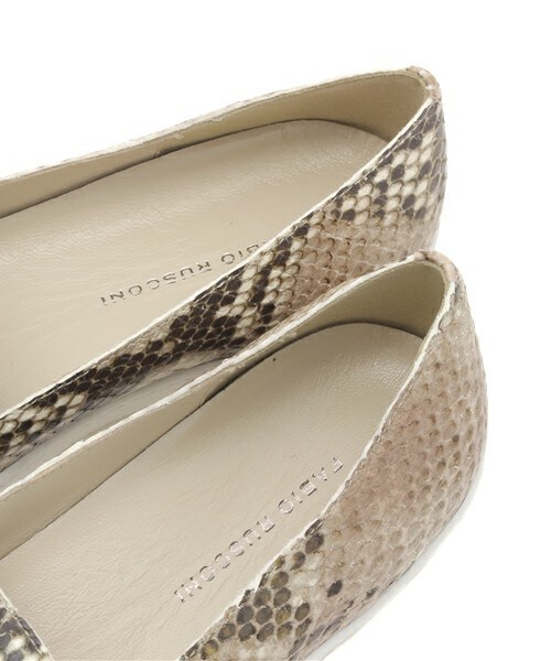FABIO RUSCONI（ファビオルスコーニ）の「ポインテッドトゥスリッポン　（F55000）（スニーカー・レディース・ゴールド/マルチ・35/36/37/38/39）」の8枚目の写真