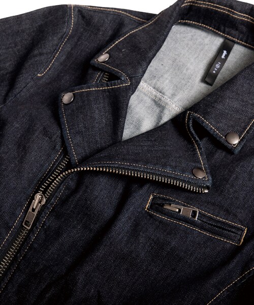 glamb（グラム）の「GB15AT / RLX01 :Watson riders（ジャケット/アウター・メンズ・Indigo・Size1/Size2/Size3/Size4）」の4枚目の写真