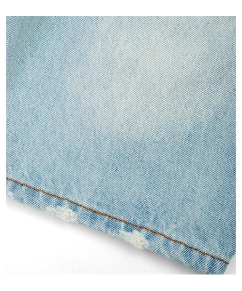 plain-me（プレインミー）の「仿舊破壞感牛仔短褲（その他・メンズ・淺藍/深藍・S/M/L）」の7枚目の写真