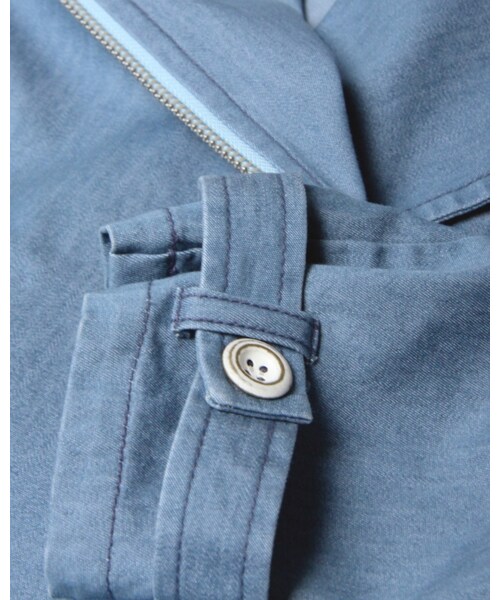 VICKY(ビッキー)の「ダスティベントロングコート(ジャケット/アウター・レディース・ブルー・S/M)」の6枚目の写真