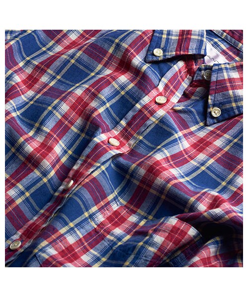 GANT Rugger（ガントラガー）の「GANT RUGGER. HER MADRAS OBD（その他・レディース・BLUE・XS/S/M）」の3枚目の写真