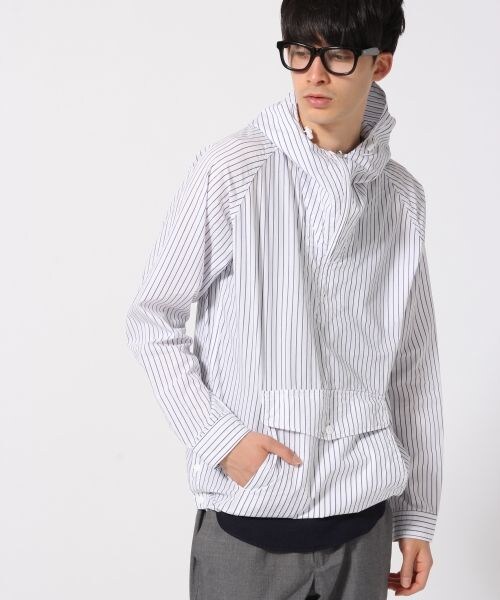 RAGEBLUE（レイジブルー）の「アノラックパーカ（トップス・メンズ・ホワイト02/ブルー×ホワイト88・Ｍ/Ｌ）」の2枚目の写真