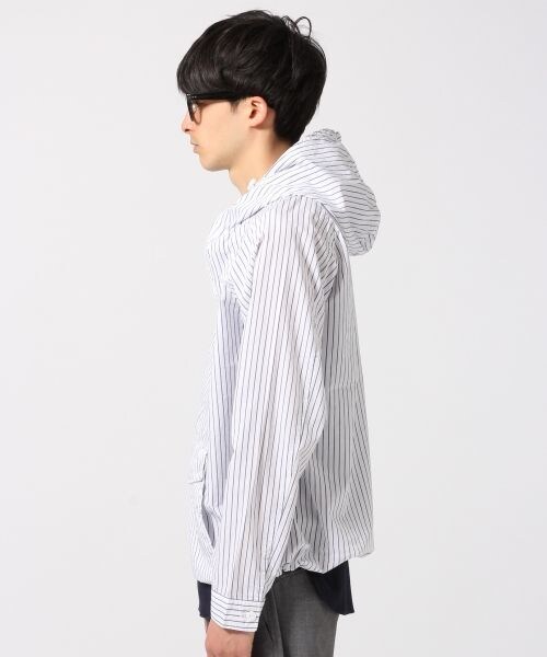 RAGEBLUE（レイジブルー）の「アノラックパーカ（トップス・メンズ・ホワイト02/ブルー×ホワイト88・Ｍ/Ｌ）」の3枚目の写真