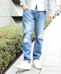 RAGEBLUE | ダメージ加工デニム(パンツ)