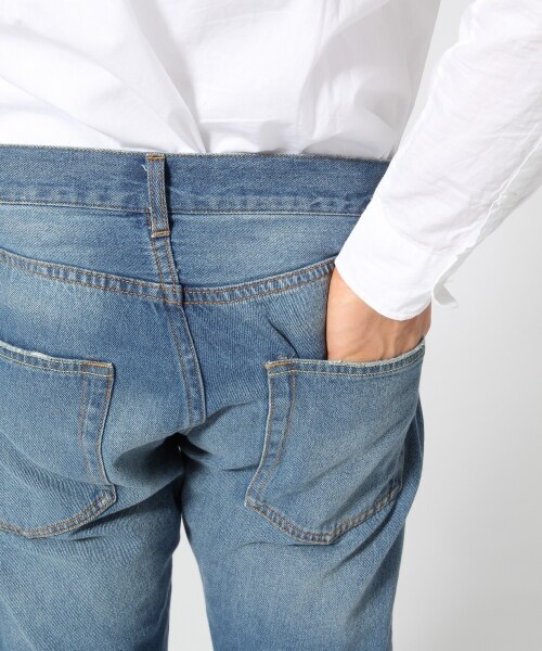 RAGEBLUE（レイジブルー）の「ダメージ加工デニム（パンツ・メンズ・ホワイト02/ブルー85・Ｍ(30インチ)/Ｌ(32インチ)）」の14枚目の写真