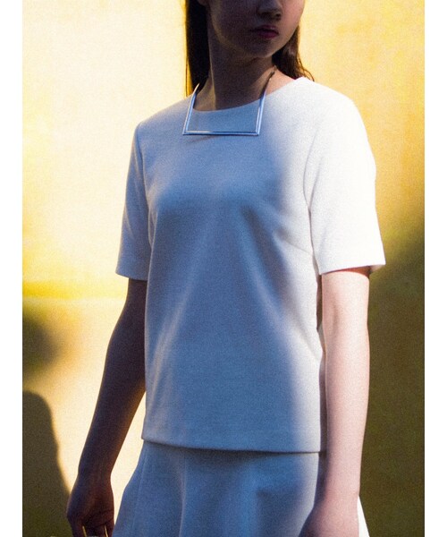 EMODA(エモダ)の「CHOOSE CHIC PAIR スカート(スカート・レディース・ホワイト/グレー/ブラック/ベージュ)」の7枚目の写真