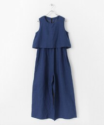 KBF | インディゴワイドコンビネゾン(パンツ)