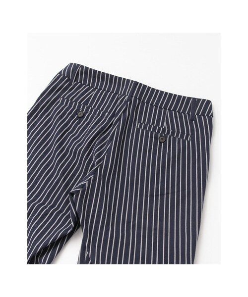 URBAN RESEARCH DOORS（アーバンリサーチドアーズ）の「ドビーストライプテーパードパンツ（パンツ・レディース・IVORY/NAVY・36/38/40）」の11枚目の写真