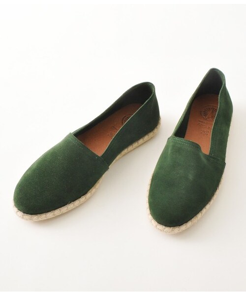 ADAM ET ROPE'（アダムエロペ）の「【先行予約】スエードエスパドリーユ（サンダル・メンズ・キャメル/モスグリーン/レッド・40.0/41.0/42.0/43.0）」の2枚目の写真