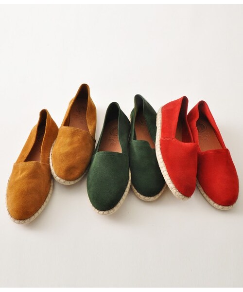 ADAM ET ROPE'（アダムエロペ）の「【先行予約】スエードエスパドリーユ（サンダル・メンズ・キャメル/モスグリーン/レッド・40.0/41.0/42.0/43.0）」の11枚目の写真