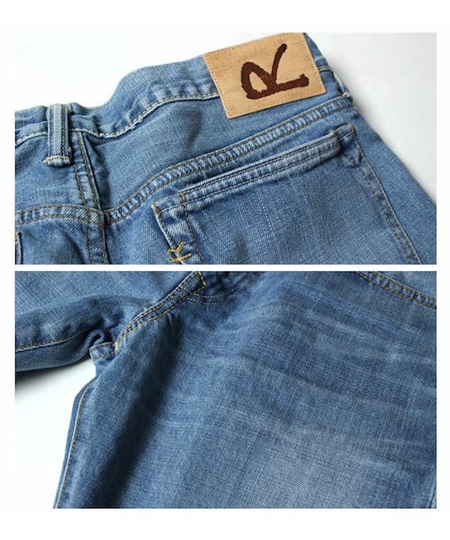 良品 45R AD3000比古比女 加工 デニムパンツ 33 - メルカリ