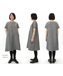 美品 45R インディゴギマツイード刺繍スカート 3 日本製 45rpm 45rpm - 【美品☆定価5.3万】45rpm 45r インディゴギマツイード
