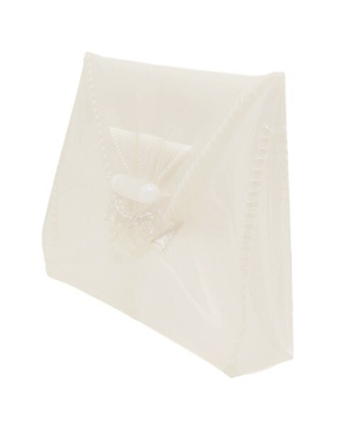 mame(マメ)の「mame クラッチバッグ(クラッチバッグ・レディース・ホワイト/ブラック・FREE)」の3枚目の写真