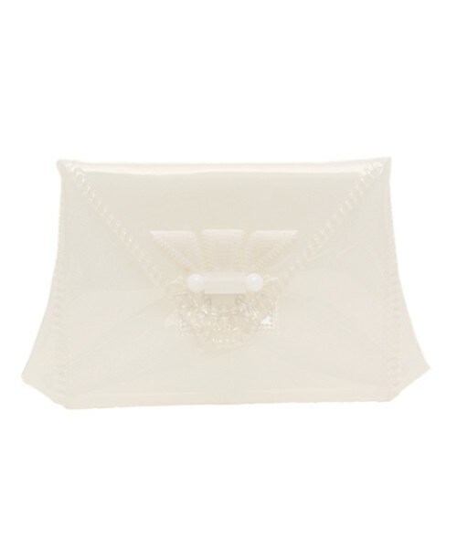 mame(マメ)の「mame クラッチバッグ(クラッチバッグ・レディース・ホワイト/ブラック・FREE)」の1枚目の写真