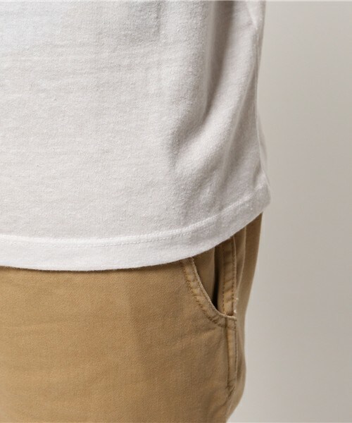 FREDY&GLOSTER（フレディアンドグロスター）の「ステンシル7　Tシャツ（Tシャツ/カットソー・メンズ・ホワイト・SMALL/MEDIUM/LARGE）」の7枚目の写真