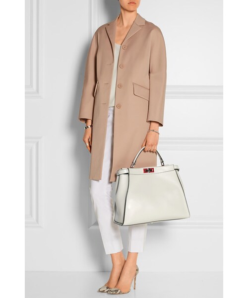 FENDI（フェンディ）の「Fendi Peekaboo large leather tote（トートバッグ・レディース・Gray）」の3枚目の写真