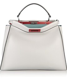 FENDI | Fendi Peekaboo large leather tote(トートバッグ)