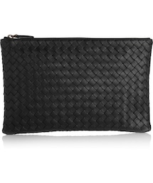 BOTTEGA VENETA | Bottega Veneta Intrecciato leather pouch(クラッチバッグ)