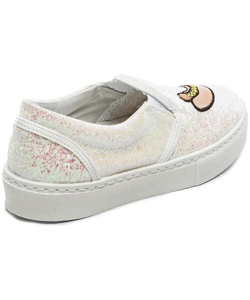 Chiara Ferragni（キアラフェラーニ）の「Chiara Ferragni Milkshake Slip-On Sneaker（スニーカー・レディース・White_WZ18・38/36/37/39/40）」の2枚目の写真