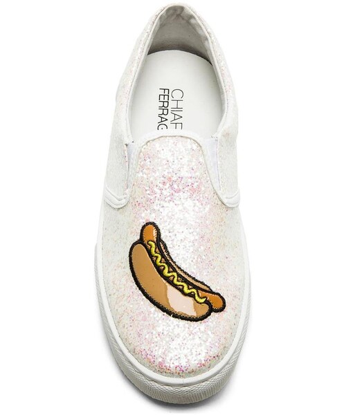 Chiara Ferragni（キアラフェラーニ）の「Chiara Ferragni Milkshake Slip-On Sneaker（スニーカー・レディース・White_WZ18・38/36/37/39/40）」の6枚目の写真