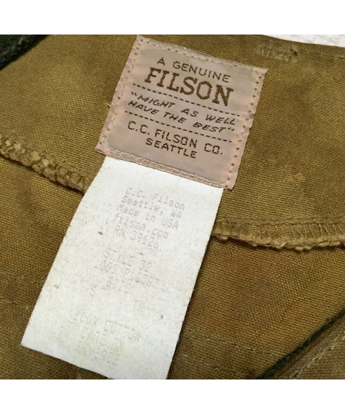 FILSON（フィルソン）の「【FILSON】Original Hunting Vest（ベスト・メンズ・その他）」の3枚目の写真