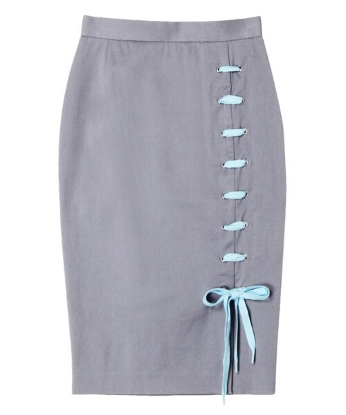 【はー】タグ付き新品‼️PAMEO POSE タイトスカート PAMEO POSE（パメオポーズ）の「SKY FISHING SKIRT（スカート