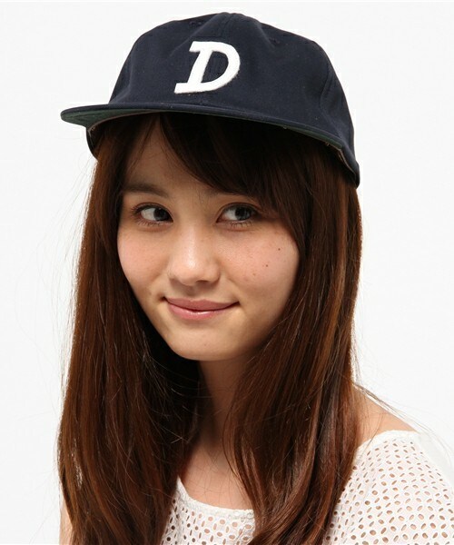 delave（デラヴェ）の「delave ”Ｄ”ベースボールキャップ（キャップ・レディース・グリーン/ネイビー・SMALL/MEDIUM）」の17枚目の写真