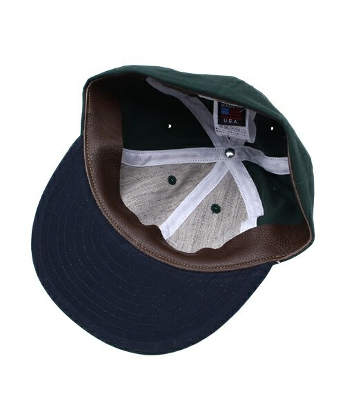 delave（デラヴェ）の「delave ”Ｄ”ベースボールキャップ（キャップ・レディース・グリーン/ネイビー・SMALL/MEDIUM）」の14枚目の写真