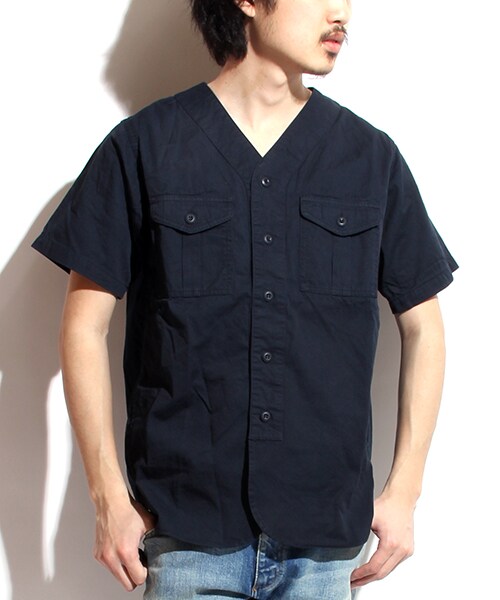 FREAK'S STORE(フリークスストア)の「BOYSCOUT半袖シャツ(その他・メンズ・ベージュ/オリーブ/ネイビー・M/L)」の3枚目の写真