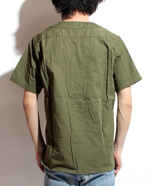 FREAK'S STORE(フリークスストア)の「BOYSCOUT半袖シャツ(その他・メンズ・ベージュ/オリーブ/ネイビー・M/L)」の4枚目の写真