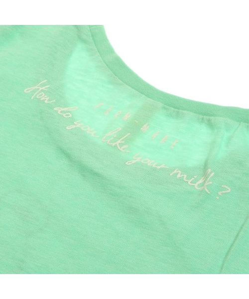 apres les cours(アプレレクール)の「◎BREAKFAST4柄Tシャツ(ママ)(トップス・キッズ・アイボリー/ミント/マスタード/ピンク・M)」の12枚目の写真