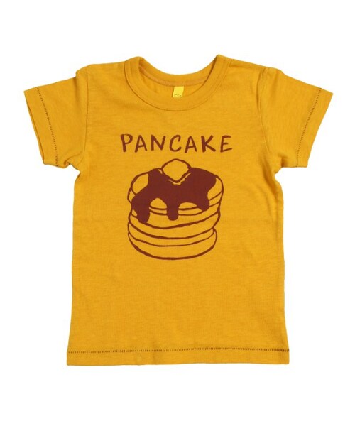 apres les cours(アプレレクール)の「◎BREAKFAST4柄Tシャツ(トップス・キッズ・アイボリー/ミント/マスタード/ピンク・80/90/95/100/110/120/130/140)」の7枚目の写真