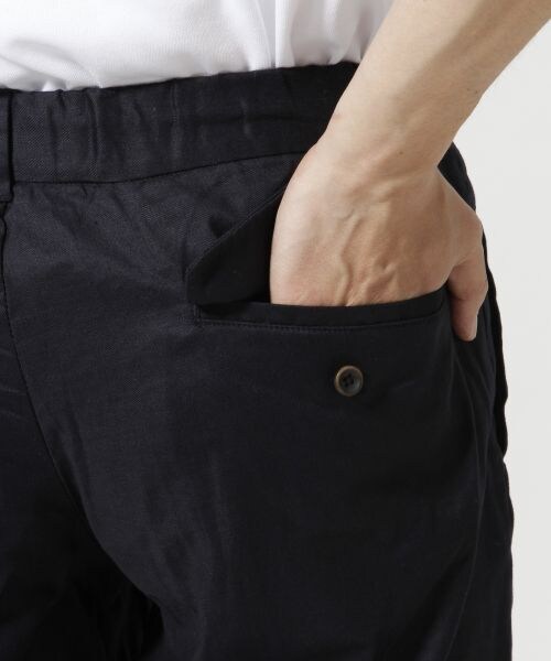GLOBAL WORK（グローバルワーク）の「メンアサストレッチクロップド（パンツ・メンズ・ライトベージュ52/カーキブラウン75/ブルー(ウィンドウペンチェク)87/ネイビー88・Ｓ/Ｍ/Ｌ/ＸＬ）」の7枚目の写真