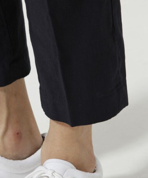 GLOBAL WORK（グローバルワーク）の「メンアサストレッチクロップド（パンツ・メンズ・ライトベージュ52/カーキブラウン75/ブルー(ウィンドウペンチェク)87/ネイビー88・Ｓ/Ｍ/Ｌ/ＸＬ）」の10枚目の写真