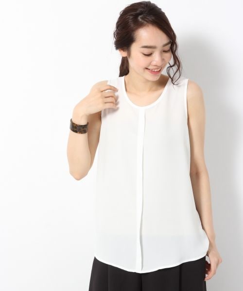 A part by（アパートバイ）の「Ｒイソザイ２Ｐタンク（トップス・レディース・ブラック　09/グレー　15/カーキ　78・Ｍ/Ｌ）」の5枚目の写真