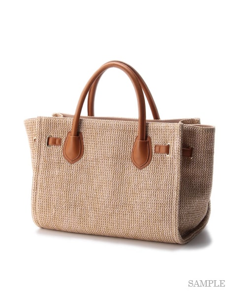 Mila Owen（ミラオーウェン）の「スクエアかごバッグ（カゴ - かご  